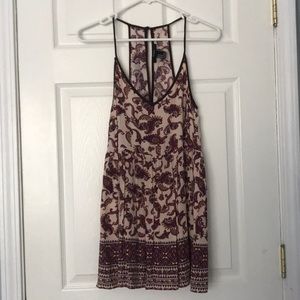 3/$30 Paisley babydoll mini dress